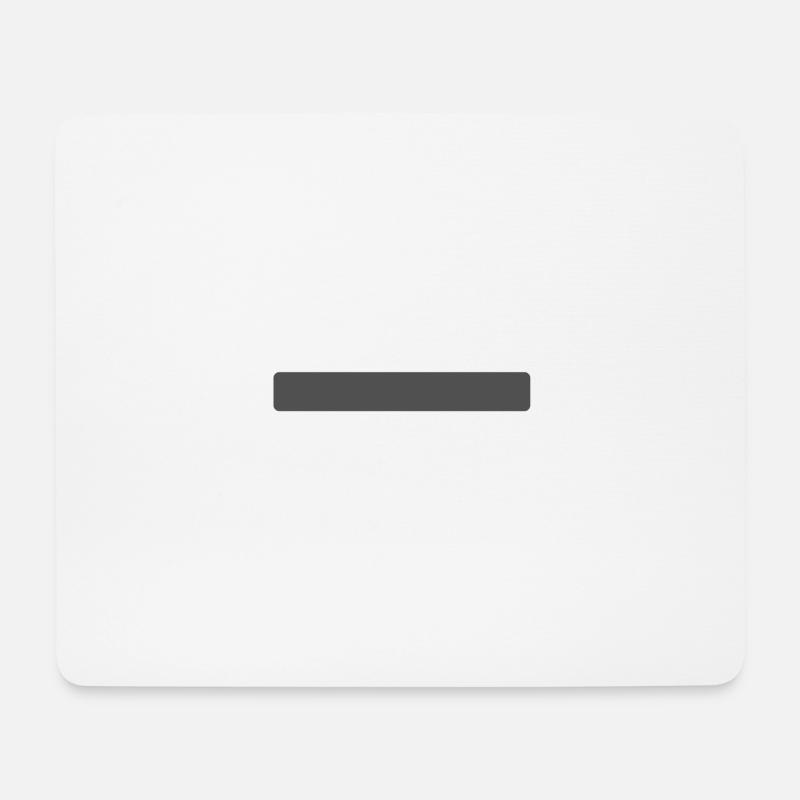 stripes grey - Mouse Pad (horizontal) - white
