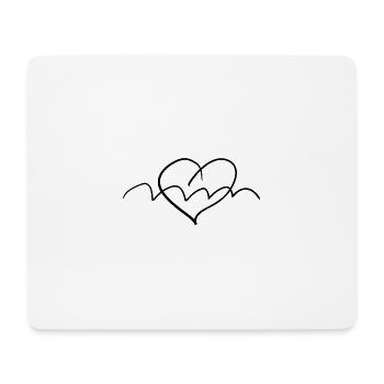 Shape Line - Mouse Pad (horizontal) - white - Front
