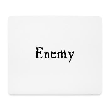 Enemy - Mousepad (Querformat) - Weiß - Vorne