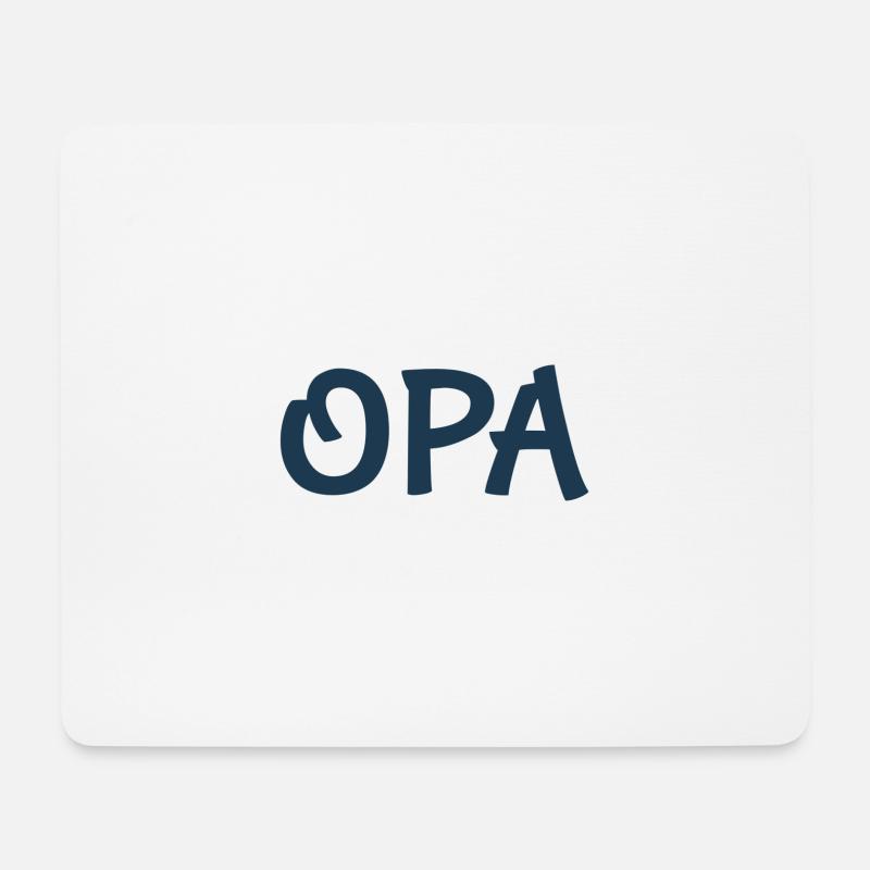 Für Opa - Mousepad (Querformat) - Weiß
