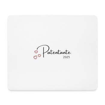 Patentante 2025 - Mousepad (Querformat) - Weiß - Vorne