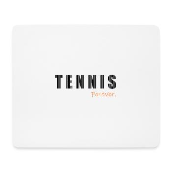 TENNIS. SPORT. - Tapis de souris (format paysage) - blanc - Devant