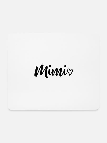 Mimi - Geschenk Oma Großmutter Geburtstag - Mousepad (Querformat) - Weiß