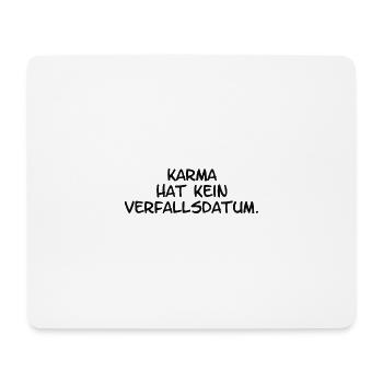Karma - Mousepad (Querformat) - Weiß - Vorne