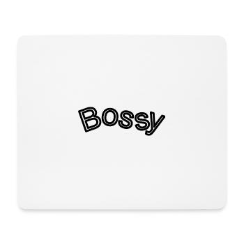 Bossy2 - Mousepad (Querformat) - Weiß - Vorne