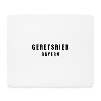 Geretsried, Bavaria - Mouse Pad (horizontal) - white - Front