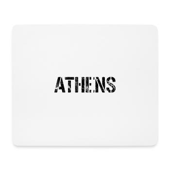 Athènes - Tapis de souris (format paysage) - blanc - Devant