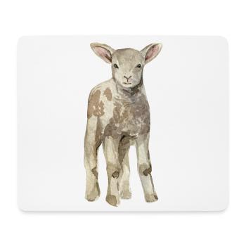 Sheep Baby - Mouse Pad (horizontal) - white - Front