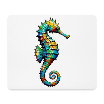 Seahorse - Mouse Pad (horizontal) - white - Front