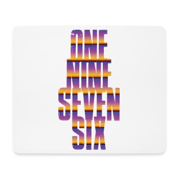 Vintage 1976 - Mousepad (Querformat) - Weiß - Vorne