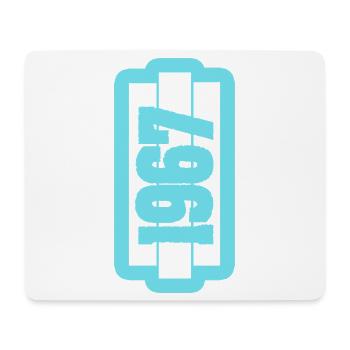 Year 1967 - Mouse Pad (horizontal) - white - Front