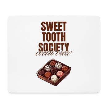 Sweet Tooth Society Cocoa Crew - Mousepad (Querformat) - Weiß - Vorne