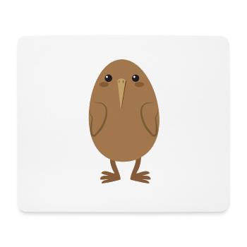 Kiwi NEUSEELAND süßer Vogel - Mousepad (Querformat) - Weiß - Vorne