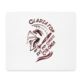 Cologne Gladiator - Mousepad (Querformat) - Weiß - Vorne
