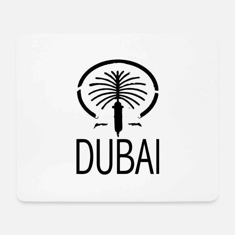dubai - Tapis de souris (format paysage) - blanc