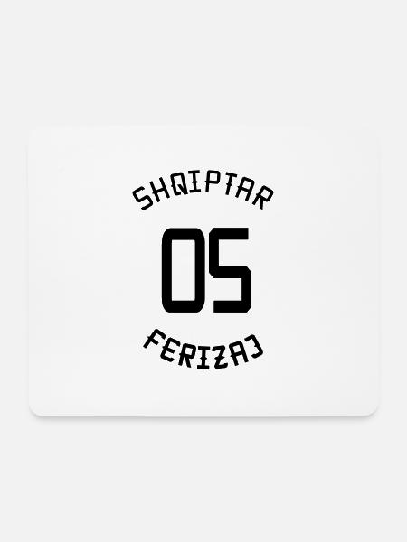 05 Ferizaj - Mousepad (Querformat) - Weiß