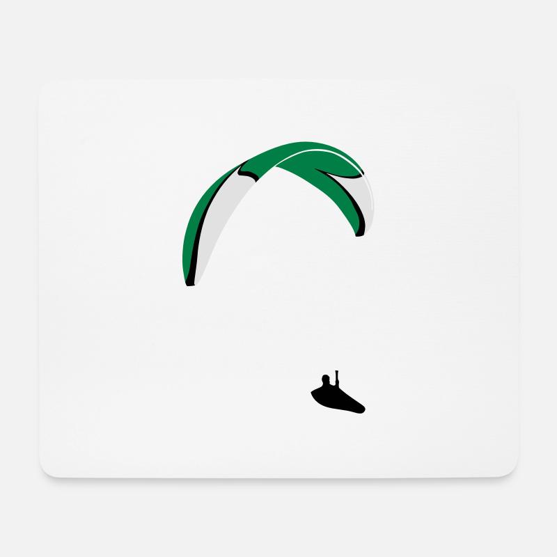 Paraglider XC - Mouse Pad (horizontal) - white