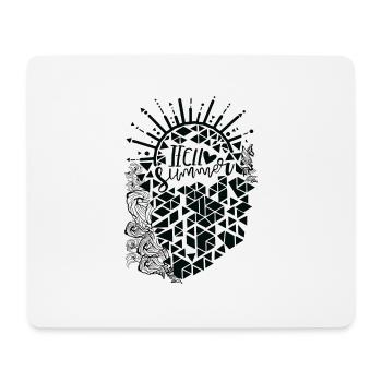Hello Summer - Mouse Pad (horizontal) - white - Front