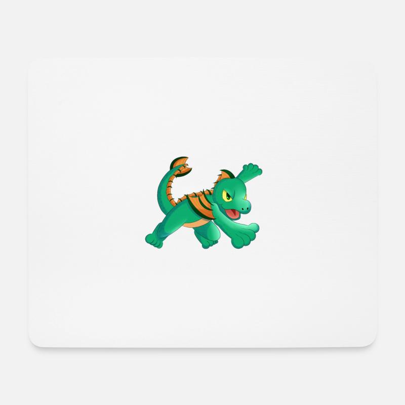 Grekko - Mousepad (Querformat) - Weiß