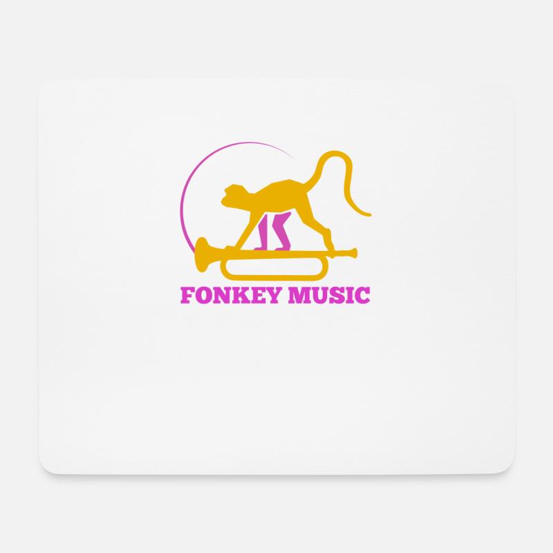 Funk Music - Mouse Pad (horizontal) - white