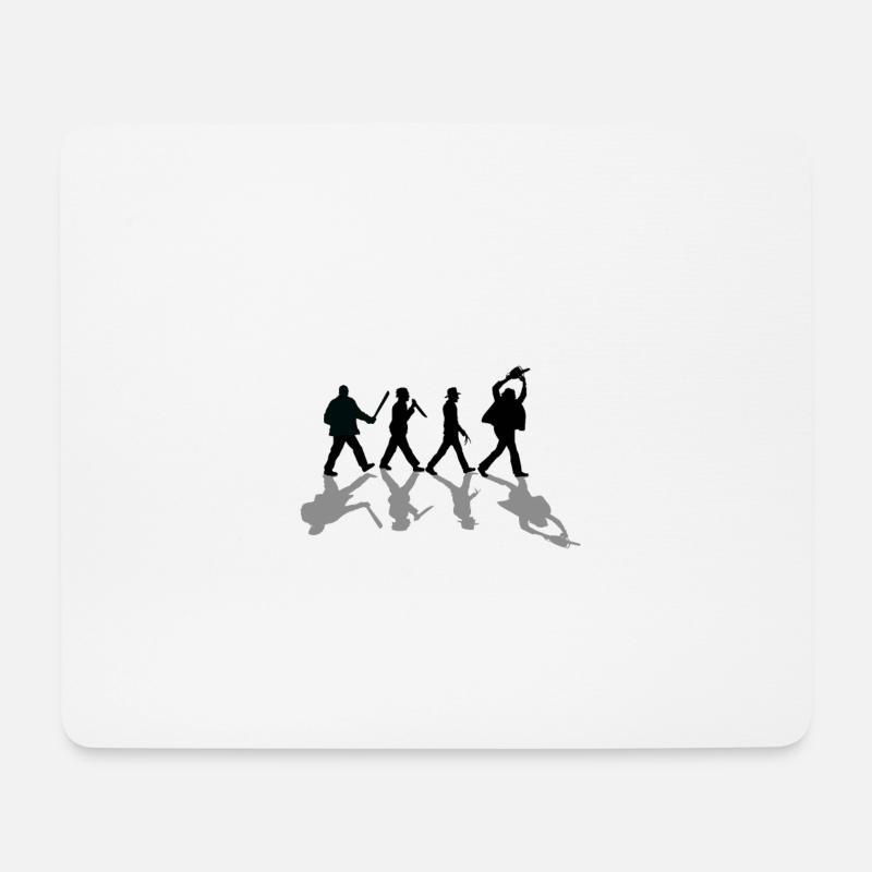 Abbey Road Killer - Mousepad (Querformat) - Weiß