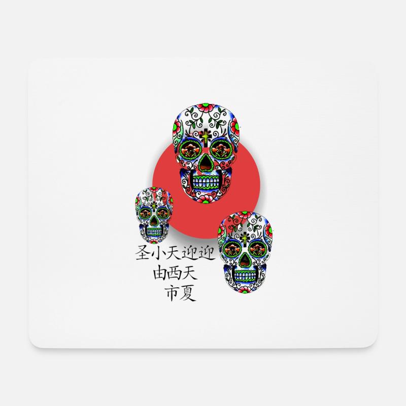 CALAVERA (de) - Tapis de souris (format paysage) - blanc