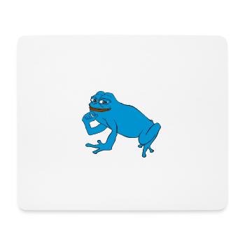 IceFrog - Tapis de souris (format paysage) - blanc - Devant