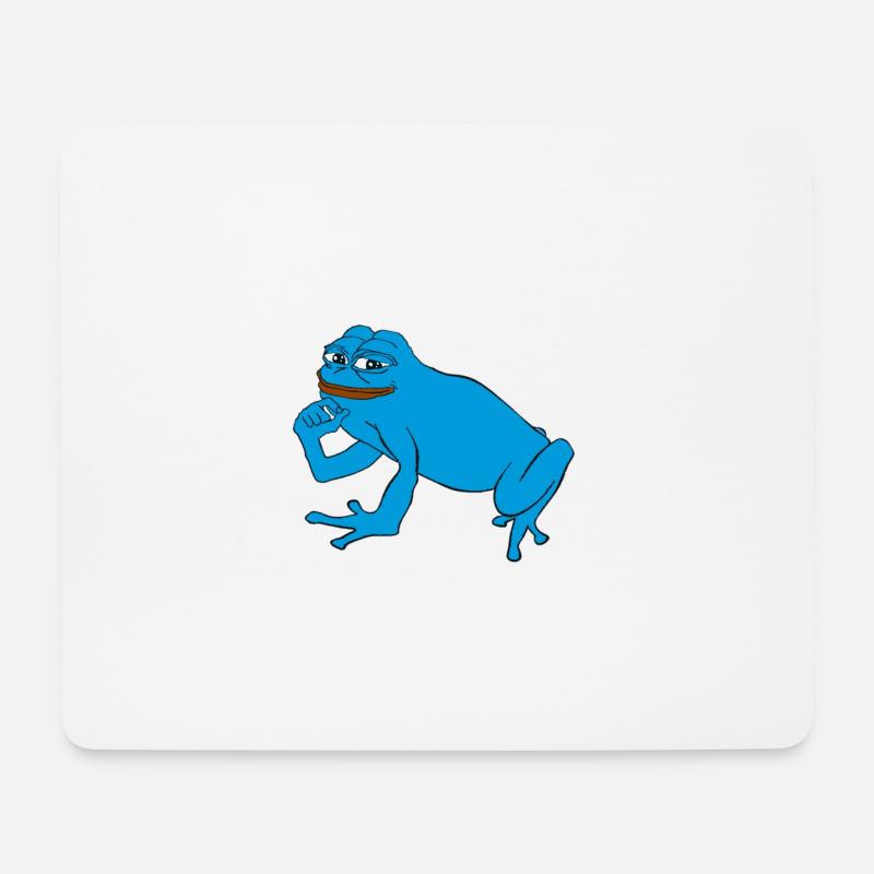 icefrog - Mouse Pad (horizontal) - white