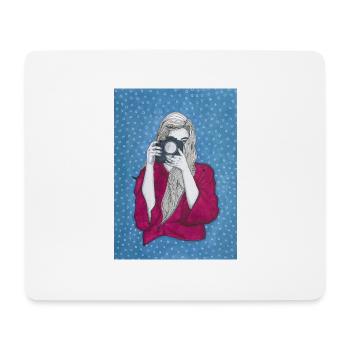 Photographer - Mouse Pad (horizontal) - white - Front