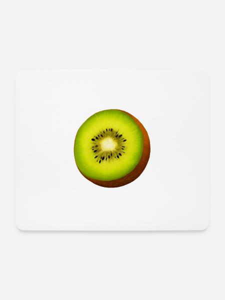 Kiwi - Mousepad (Querformat) - Weiß