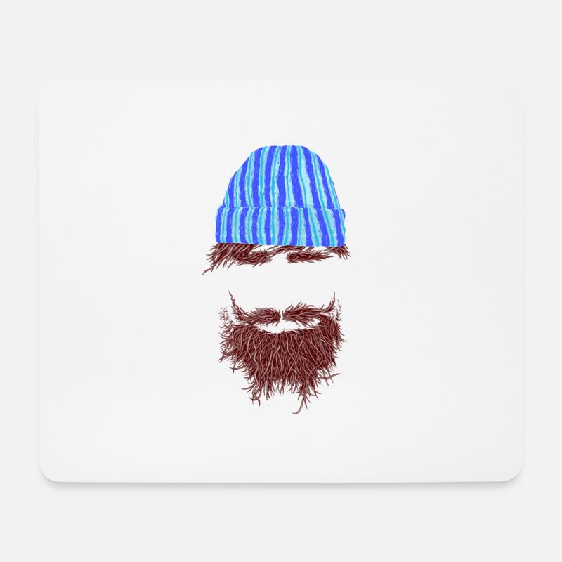HIPSTERZ - Mouse Pad (horizontal) - white