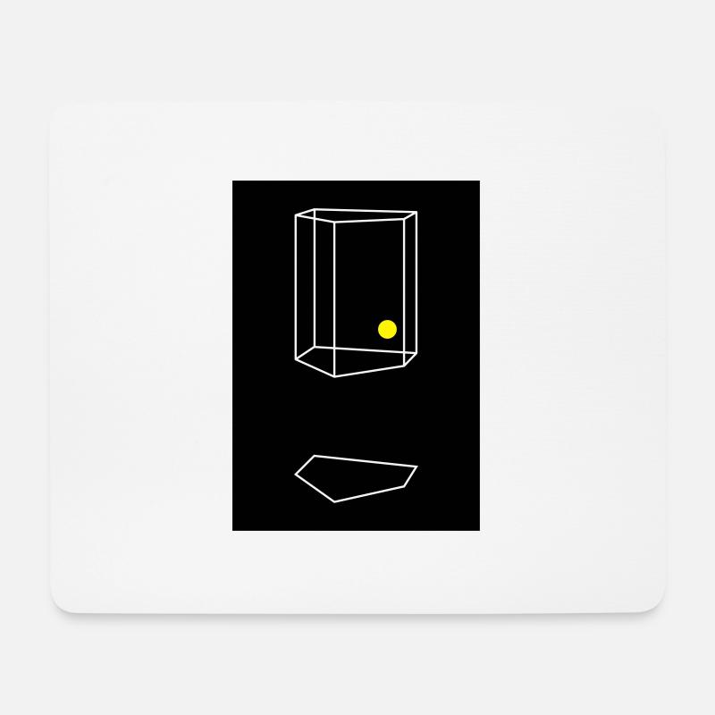 Shirt2019-Bauhaus - Mousepad (Querformat) - Weiß
