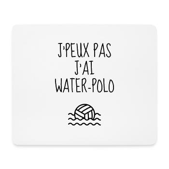 Wasserball / Waterpolo / Water Polo / Sport - Mousepad (Querformat) - Weiß - Vorne