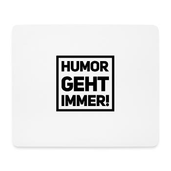 Humor und lachen - Mousepad (Querformat) - Weiß - Vorne