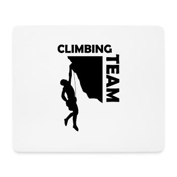 climbing_team_001 - Tapis de souris (format paysage) - blanc - Devant