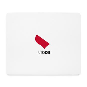 Ich liebe das Utrecht-Logo - Mousepad (Querformat) - Weiß - Vorne
