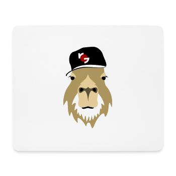 Capybara - Mousepad (Querformat) - Weiß - Vorne