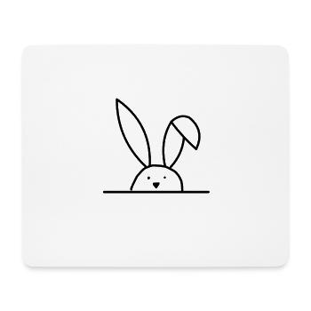 vegan - Mouse Pad (horizontal) - white - Front
