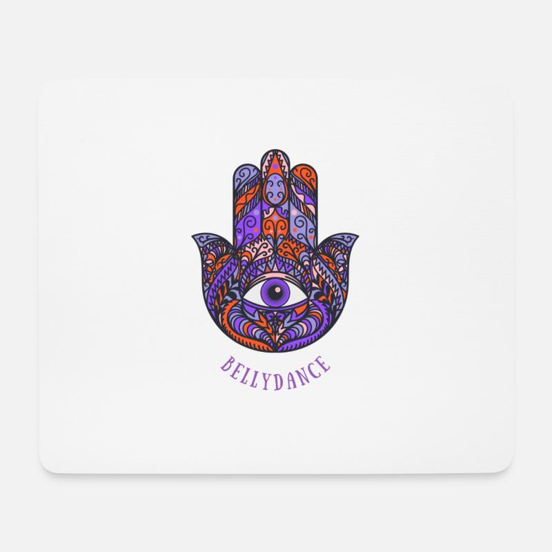 Bauchtanz - Mousepad (Querformat) - Weiß