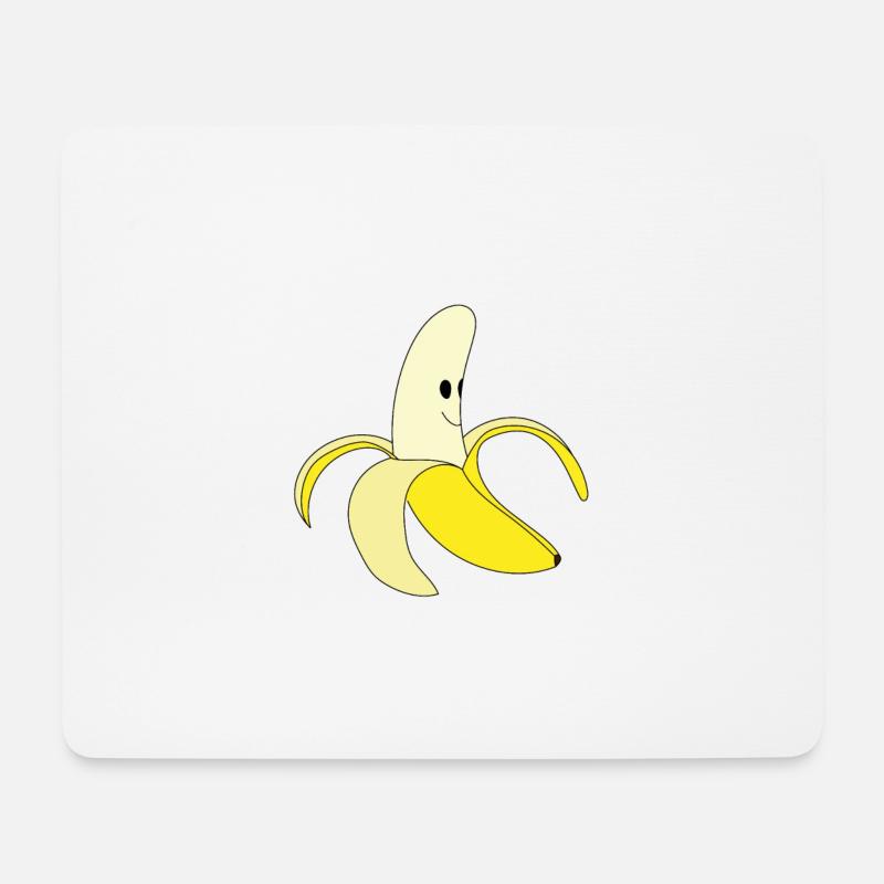 Banana - Mouse Pad (horizontal) - white