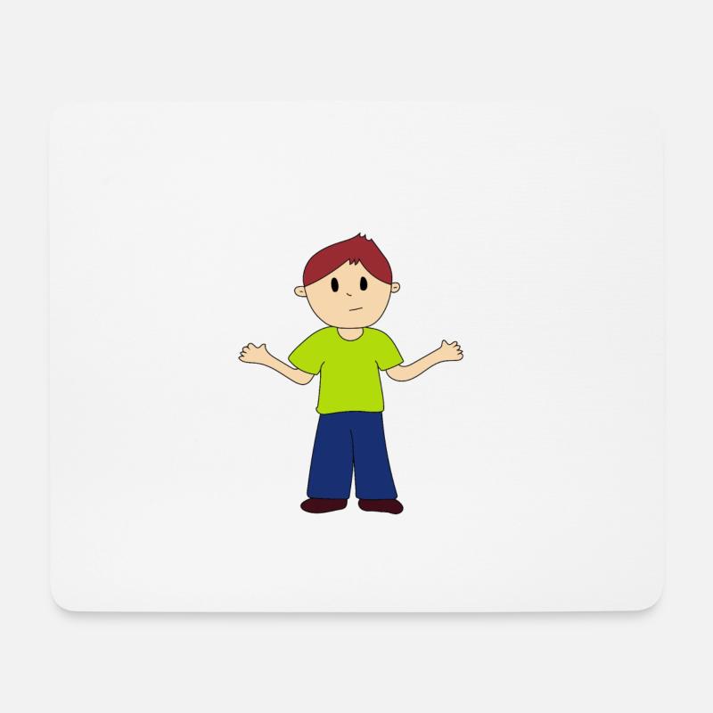 I do not know - Mouse Pad (horizontal) - white