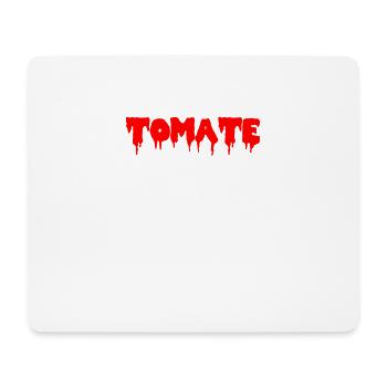 Tomate - Mousepad (Querformat) - Weiß - Vorne