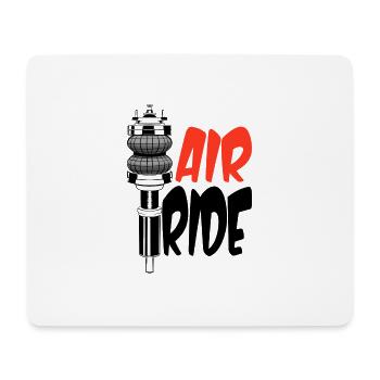 Airride Luftfahrwerk Federung Auto Tuning - Mousepad (Querformat) - Weiß - Vorne