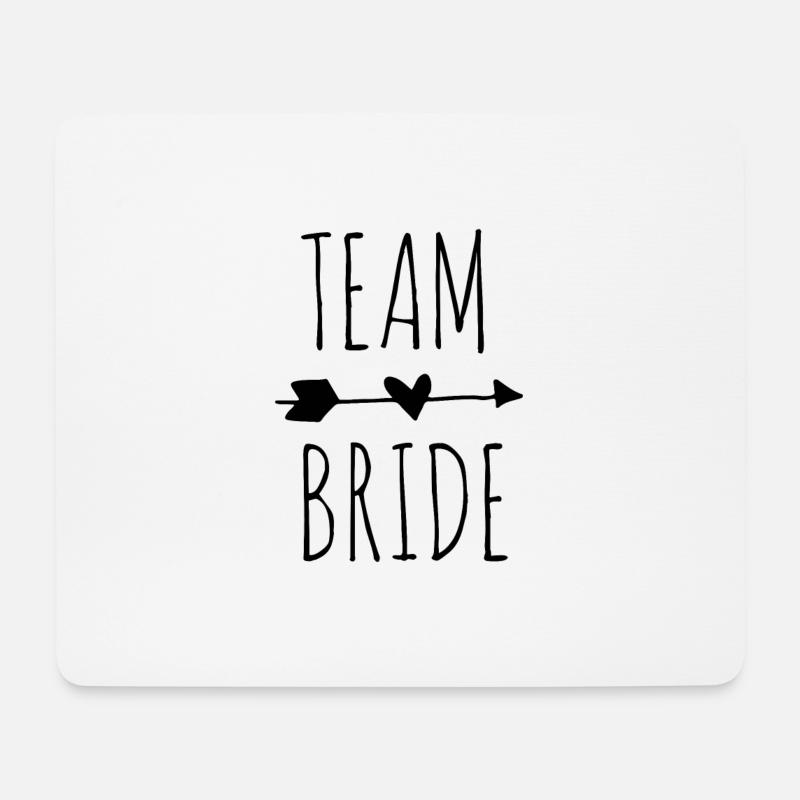 Team Bride - Mouse Pad (horizontal) - white