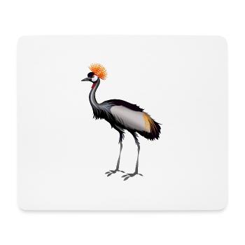 crane - Mouse Pad (horizontal) - white - Front