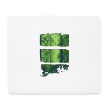 FOREST - Mouse Pad (horizontal) - white - Front