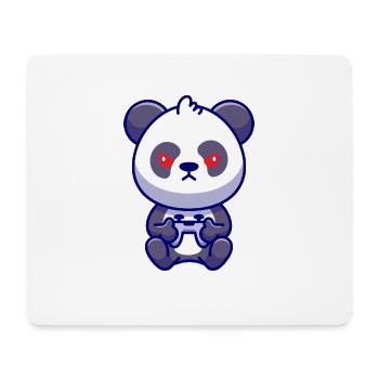Panda Gaming T-SHIRT - Mouse Pad (horizontal) - white - Front