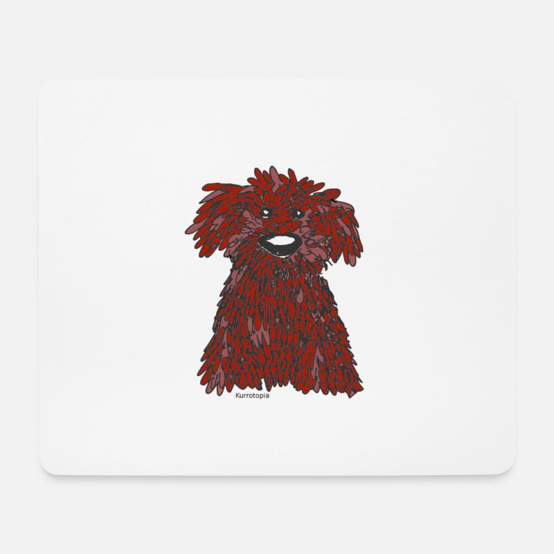pdae sketch choco - Mousepad (Querformat) - Weiß