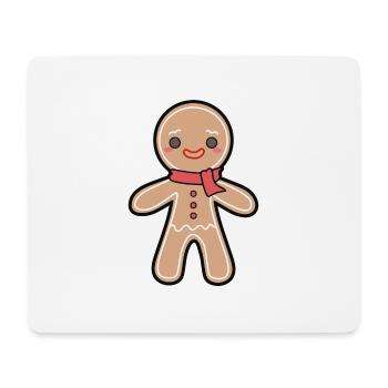 Gingerbread man - Mouse Pad (horizontal) - white - Front