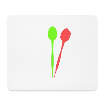 Darts Darts Dartboard Darts Darts Players Sport - Mouse Pad (horizontal) - white - Front